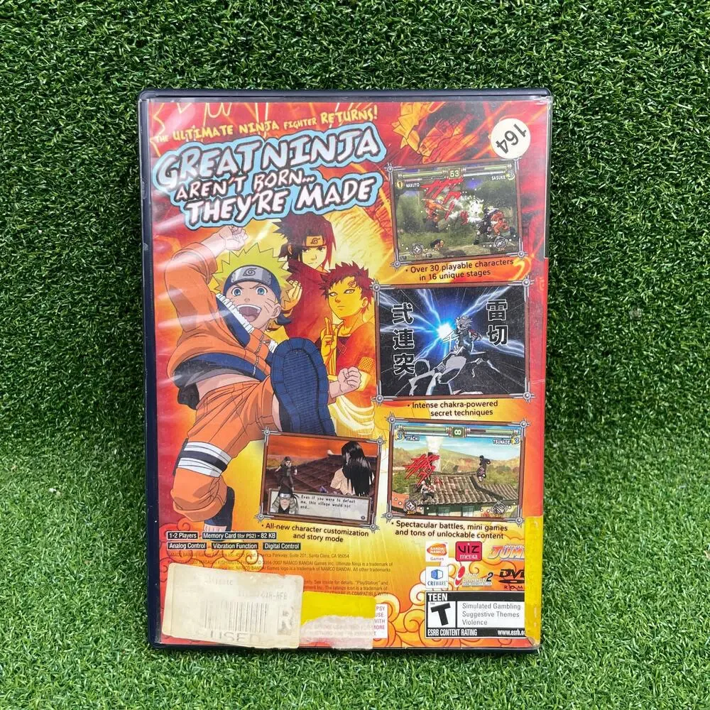 Naruto Ultimate Ninja 2 (Sony PlayStation 2) PS2 Complete